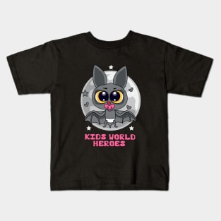 Cute Bat New born Baby Honey Boo Milking Kids T-Shirt